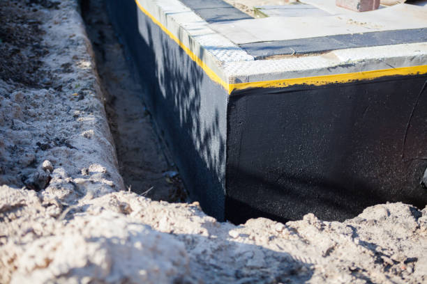 Professional Emergency Waterproofing technician working in Lignum, VA